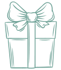 Gift box icon